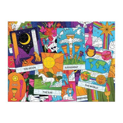 Galison Doppelseitiges Puzzle Major Arcana 500 Teile