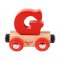 Bigjigs Rail Waggon für Holzeisenbahn - Buchstabe G