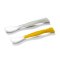 BABYONO Flexi spoons 2 pcs grey/yellow