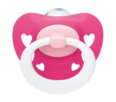 NUK Cumlík Signature 6-18m box tm.ružový