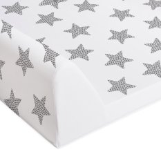 CEBA BABY Wickelauflage 2-seitig mit fester Platte (50x80) Comfort Day&Night Sterne