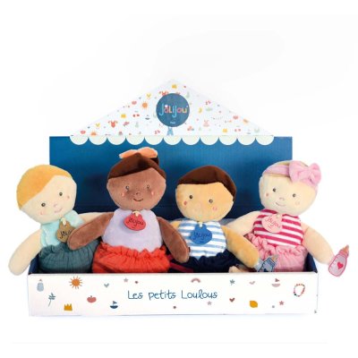 Doudou Jolijou Lalka 18 cm zielona