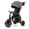 Rowerek trójkołowy QPLAY Comfo Max Grey, 7w1, wiek 10-72 miesiące