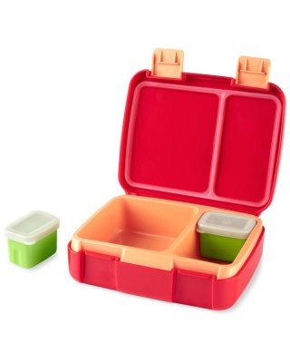 SKIP HOP Zoo Bento lunch box Fox 3 ani+