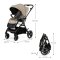 KINDERKRAFT SELECT Sportkinderwagen Yoxi Sand Beige