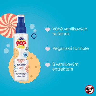 CHICCO Woda perfumowana do ciała Pop Vanilla wrap 150ml