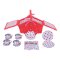 Bigjigs Toys Conjunto de Chá às Bolinhas em Cesto de Piquenique