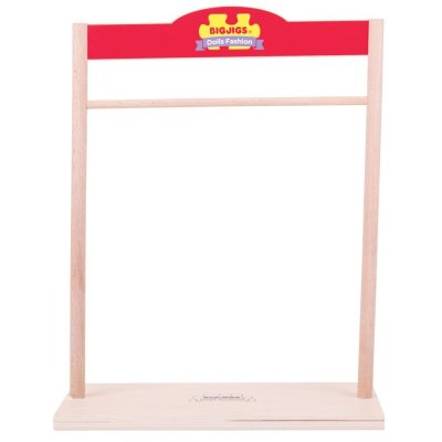 Bigjigs Toys Wieszak na ubrania dla lalek