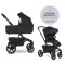 EASYWALKER Kombikinderwagen Jimmey 2in1 Pepper Black LITE RWS
