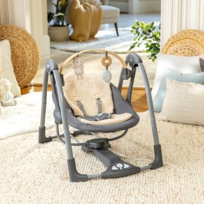 INGENUITY Swing conversível vibrando com melodia Every Season™ Chic Boutique™ 0m+ até 9 kg