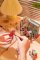 RoboTime 3D fa puzzle Miniatűr házikó Cukrászda