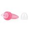 NUBY Comedero de silicona Easy Squeezy comedero 6 m+, rosa