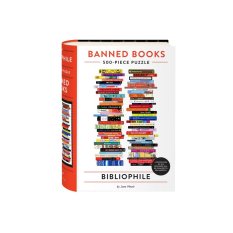 Galison Puzzle Bibliophile Verbotene Bücher Jane Mount 500 Teile
