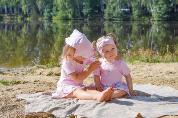 Body Kleid dünnes KR Set Outlast® - rosa Baby/hellrosa Blumen