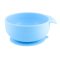 CHICCO Silicone bowl with suction cup blue-green 6m+