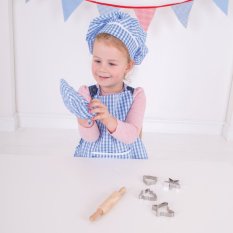 Bigjigs Toys Blaues Kochset
