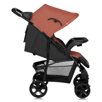 LIONELO Carrinho de passeio Emma Plus Coral Pink