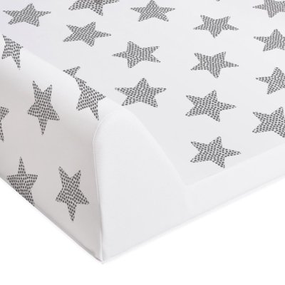 CEBA BABY Wickelauflage 2-seitig mit fester Platte (50x80) Comfort Day&Night Sterne