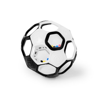 OBALL Brinquedo Oball RATTLE GOALS™ 10 cm Preto e Branco 0m+