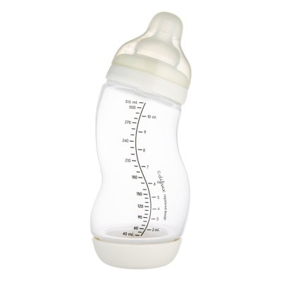 CANPOL BABIES Babyflasche mit breitem Hals, Antikolik-S-Form, 310 ml