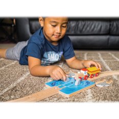 Bigjigs Rail Vírivka so žralokmi