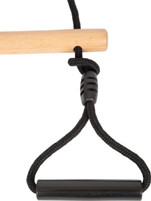 small foot Trapezschaukel mit Turnringen Black Line