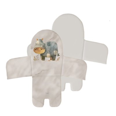 CEBA BABY Sitzverkleinerer für Hochstuhl (38x28) Basic Cosy Hippo
