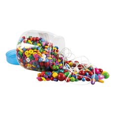 Detoa Drevené koráliky v dóze