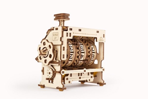 Ugears 3D Holzmechanik Puzzle STEM Klickzähler