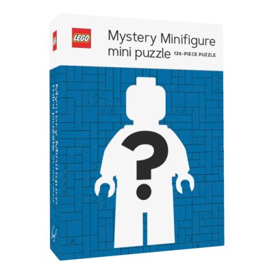 Puzzle Chronicle Books LEGO® Tajemnicza minifigurka Niebieska edycja 126 elementów