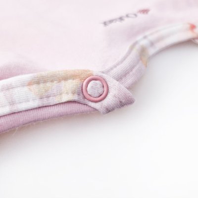 Body Kleid dünnes KR Set Outlast® - rosa Baby/hellrosa Blumen