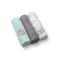 BABYONO Bambus pelene 3 kom Plavo-sive, 70x70 cm