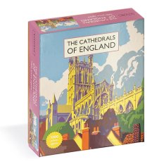 Puzzle Galison Katedry Anglii 1000 elementów