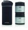 JANÉ Set mit zwei Edelstahl-Thermobehältern mit Hülle, 2x500 ml
