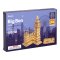 RoboTime Drewniane puzzle 3D Big Ben świecący