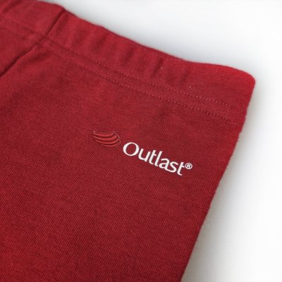 Legging glad Outlast® - scarlet