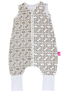 MOTHERHOOD Musselin-Schlafsack mit Hose Beige Classics 12–18 m 0,5 Tog