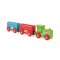 Bigjigs Rail Caminho de Ferro de Madeira com Campo 80 peças
