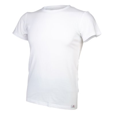 Tricou bărbați KR subțire decolteu U Outlast® - alb