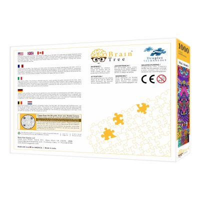 Brain Tree Puzzle Stammes-Tiere 1000 Teile