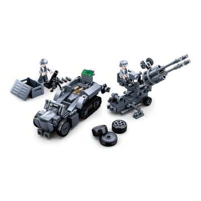 Sluban Army WW2 M38-B0681 Set de técnica antiaérea alemana