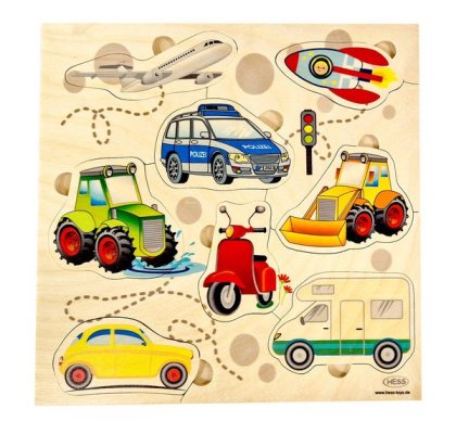 Hess Steckpuzzle Fahrzeuge