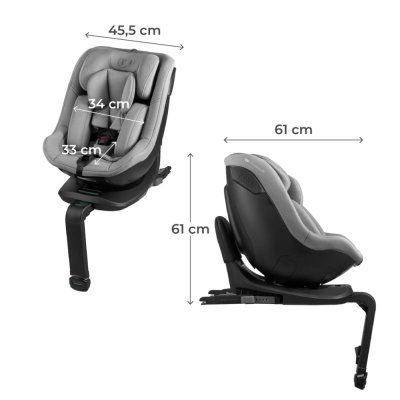 KINDERKRAFT Autosedačka I-Guard I-size (40-105 cm) Grey