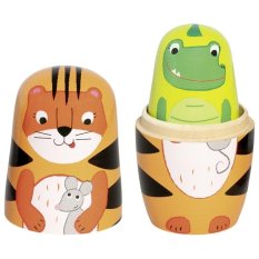 Goki Matroschka Tiger Tavi und seine Freunde