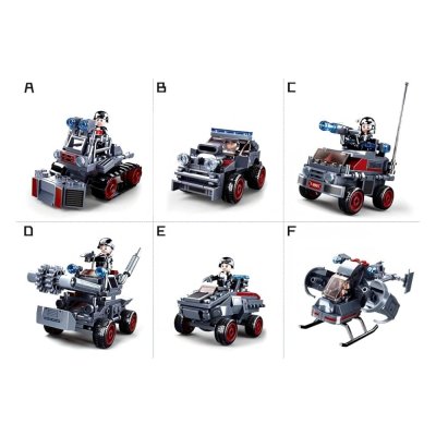 Sluban Space War M38-B0926 Pojazd dowodzenia 1 część