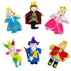 Bigjigs Toys Vingerpoppetjes sprookjesfiguren uit het koninkrijk