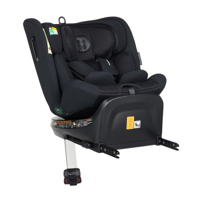 PETITE&MARS Autosedačka Twistguard Pro i-Size Black Air 40-150 cm (0-36 kg)