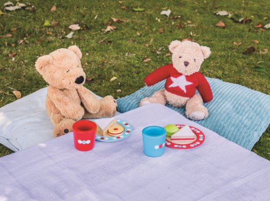 Bigjigs Toys Set Snack mit Punkten