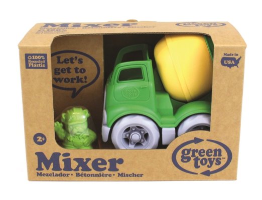 Green Toys betoniarka żółta