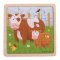 Puzzle Bigjigs Toys - Krówka z cielątkiem